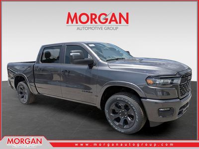 2026 Ram 1500 Big Horn/Lone Star in Gray — front three-quarter view