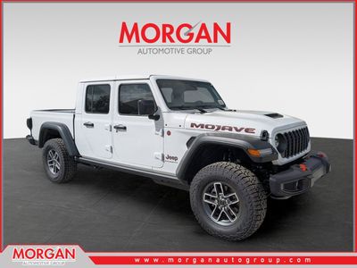 2026 Jeep Gladiator Mojave in White/off-white — front three-quarter view