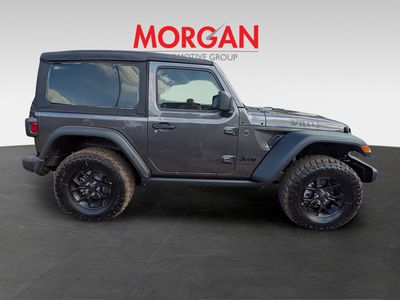 2026 Jeep Wrangler — side profile view