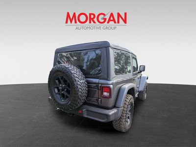 2026 Jeep Wrangler — rear three-quarter view