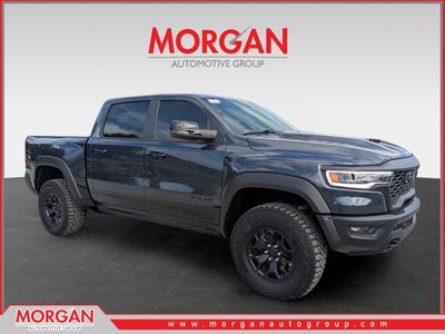 2026 Ram 1500 RHO in Blue — front three-quarter view