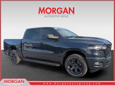 2026 Ram 1500 Express in Blue — front three-quarter view