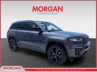 2026 Jeep Grand Cherokee Limited in Gray — front three-quarter view