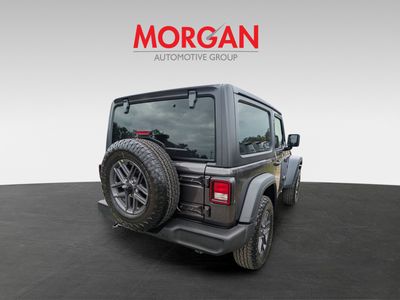 2026 Jeep Wrangler — rear three-quarter view