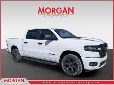2026 Ram 1500 Express in White — front three-quarter view