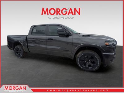 2026 Ram 1500 Big Horn/Lone Star in Gray — front three-quarter view