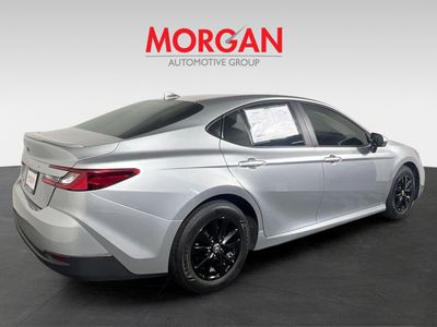2025 Toyota Camry — rear three-quarter view