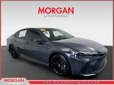 2026 Toyota Camry SE in Underground — front three-quarter view