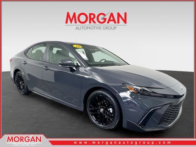 2026 Toyota Camry SE in Underground — front three-quarter view
