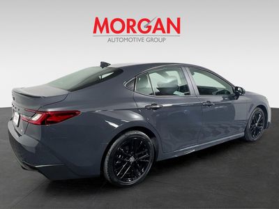 2026 Toyota Camry — rear three-quarter view