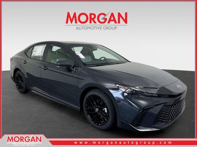 2026 Toyota Camry SE in Underground — front three-quarter view