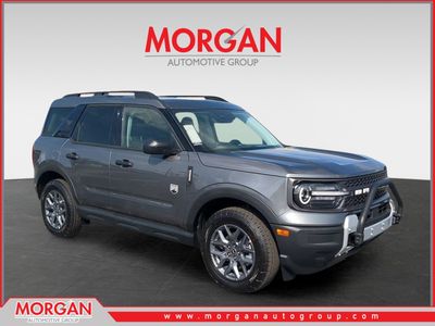 2025 Ford Bronco Sport Big Bend in Gray — front three-quarter view