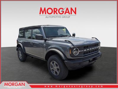 2026 Ford Bronco Big Bend in Gray — front three-quarter view