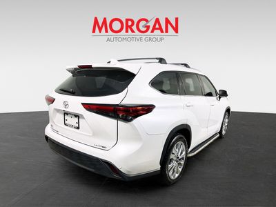 2023 Toyota Highlander — rear three-quarter view