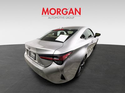 2023 Lexus RC — rear three-quarter view