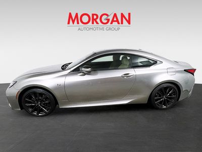 2023 Lexus RC — engine compartment view
