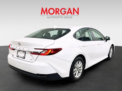 2025 Toyota Camry — rear three-quarter view