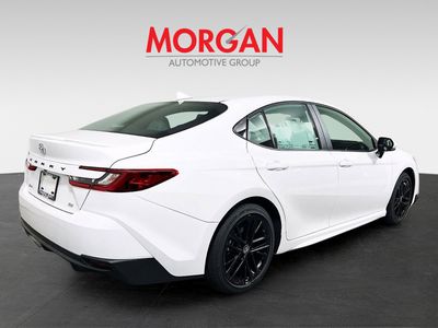 2026 Toyota Camry — rear three-quarter view