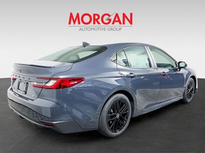 2026 Toyota Camry — rear three-quarter view