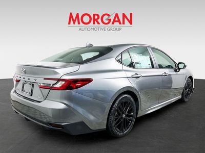 2026 Toyota Camry — rear three-quarter view