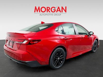 2026 Toyota Camry — rear three-quarter view