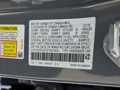 2026 Honda Civic Sedan - Photo 33