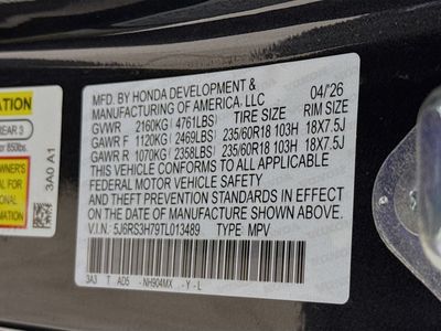 2026 Honda CR-V — photo 35 view