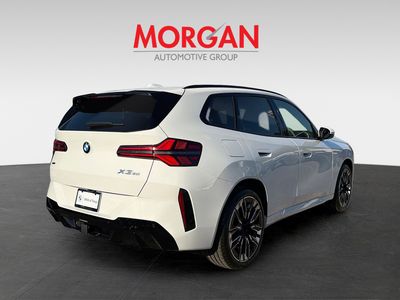 2026 BMW X3 — rear three-quarter view
