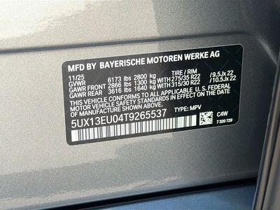 2026 BMW X5 — photo 43 view