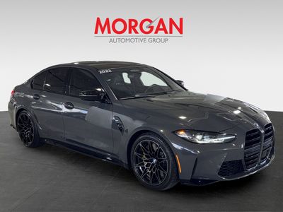 2022 BMW M3 — side profile view