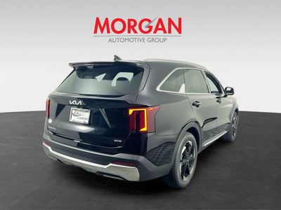 2026 Kia Sorento Hybrid — rear three-quarter view