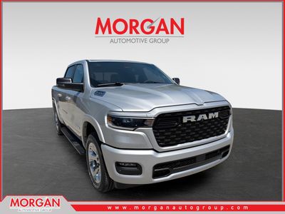 2026 Ram 1500 Big Horn in Silver Zynith — front three-quarter view