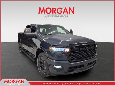 2026 Ram 1500 Big Horn in Forged Blue Metallic — front three-quarter view
