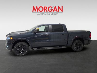 2026 Ram 1500 — rear three-quarter view