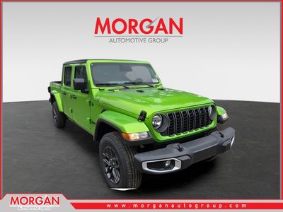 2026 Jeep Gladiator Sport S in Mojito — front three-quarter view