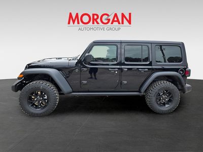 2025 Jeep Wrangler — rear three-quarter view