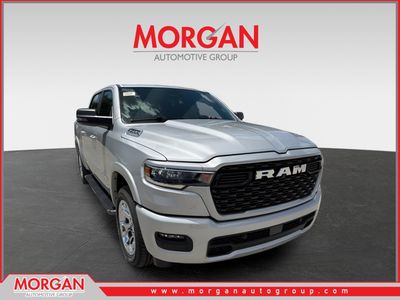 2026 Ram 1500 Big Horn in Silver Zynith — front three-quarter view