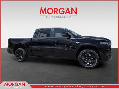 2026 Ram 1500 Big Horn/Lone Star in Black — front three-quarter view