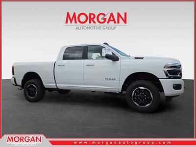 2026 Ram 2500 Laramie in White — front three-quarter view