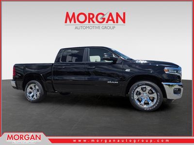 2026 Ram 1500 Big Horn/Lone Star in Black — front three-quarter view