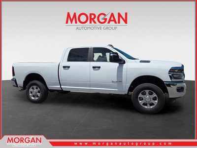 2026 Ram 2500 Big Horn in White — front three-quarter view