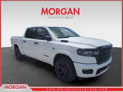 2026 Ram 1500 Big Horn/Lone Star in White — front three-quarter view