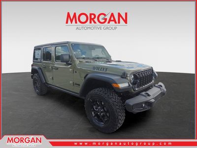 2026 Jeep Wrangler Willys — front three-quarter view