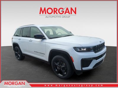 2026 Jeep Grand Cherokee Limited in White/off-white — front three-quarter view