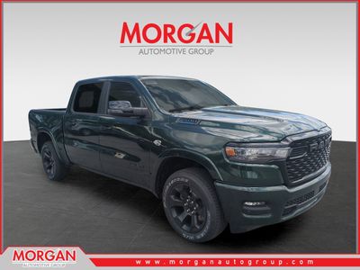 2026 Ram 1500 Big Horn/Lone Star in Green — front three-quarter view