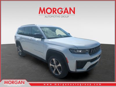 2026 Jeep Grand Cherokee L Limited in White/off-white — front three-quarter view