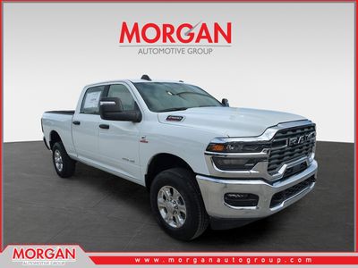 2026 Ram 2500 Big Horn in White — front three-quarter view