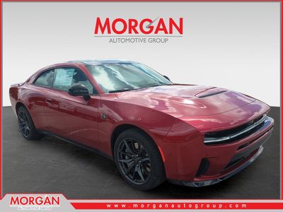 2026 Dodge Charger R/T Scat Pack in Red — front three-quarter view