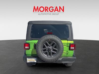 2026 Jeep Wrangler — engine compartment view