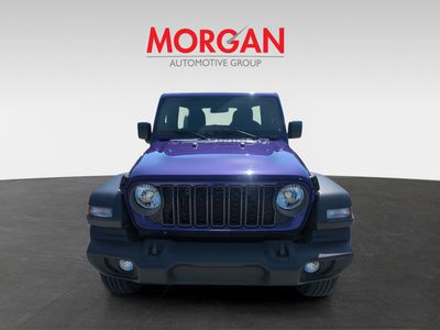 2026 Jeep Wrangler — rear three-quarter view